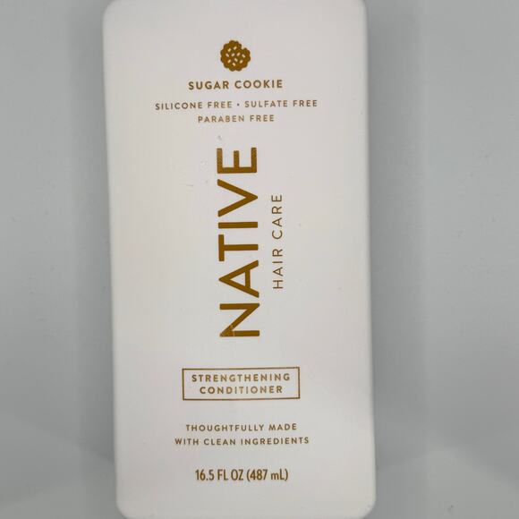 New Holiday NATIVE Hair Care Sugar Cookie Strengthening Conditioner - Picture 3 of 4